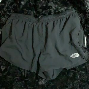 The North Face running shorts!